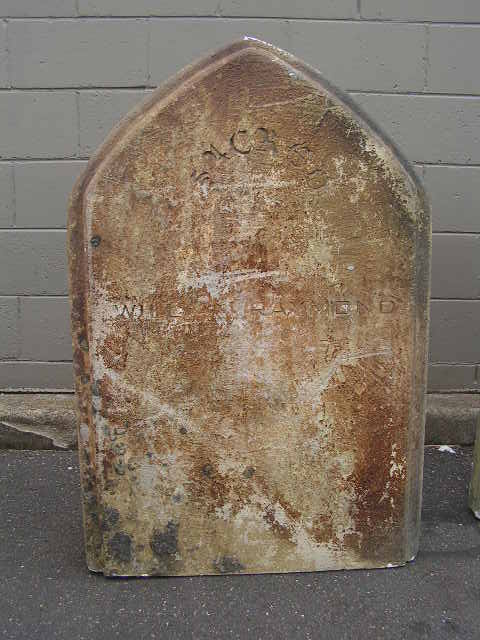 HEADSTONE, Large - Pointed Arch William Raymond (75x100cm H)